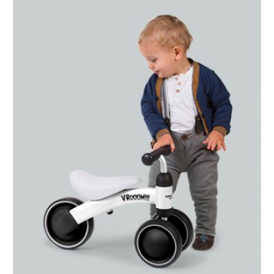 Childhome dětské odrážedlo Baby Bike Vroom - White - obrázek