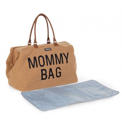 Childhome přebalovací taška Mommy Bag Big - Teddy Beige - obrázek
