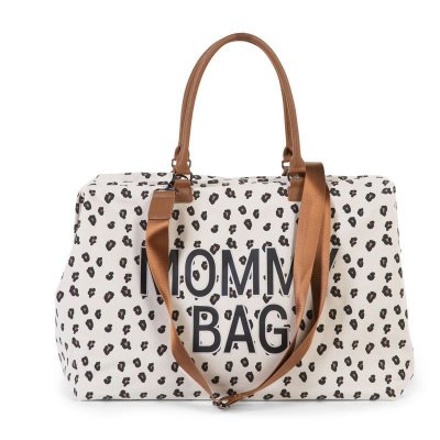 Childhome přebalovací taška Mommy Bag Big - Canvas Leopard - obrázek