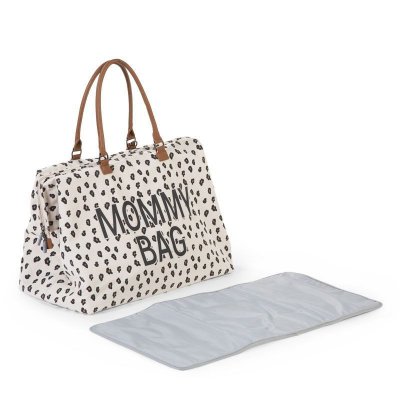 Childhome přebalovací taška Mommy Bag Big - Canvas Leopard - obrázek