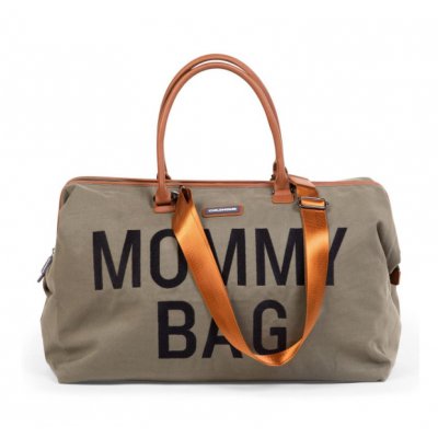 Childhome přebalovací taška Mommy Bag Big - Canvas Khaki - obrázek