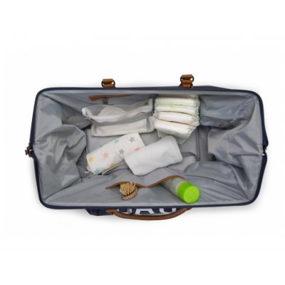 Childhome přebalovací taška Mommy Bag Big - Black Gold - obrázek