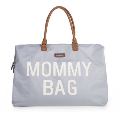 Childhome přebalovací taška Mommy Bag Big - Grey Off White