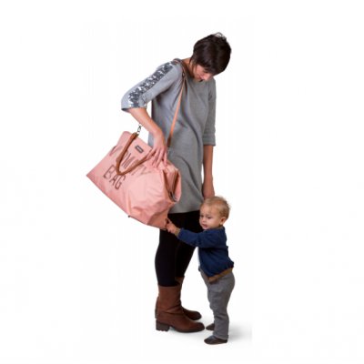 Childhome přebalovací taška Mommy Bag Big - Pink - obrázek