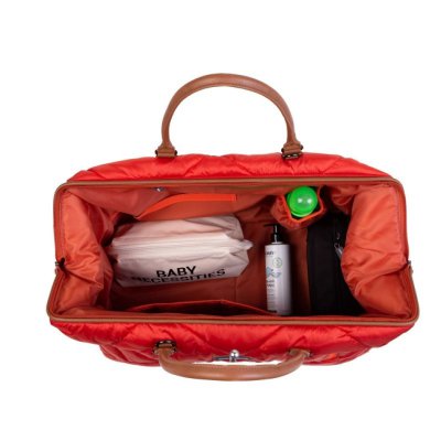 Childhome přebalovací taška Mommy Bag Big - Puffered Red - obrázek