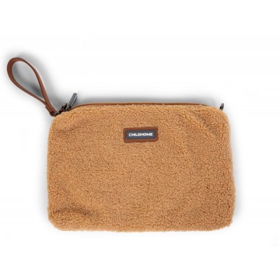 Childhome pouzdro na zip s poutkem - Teddy Beige - obrázek