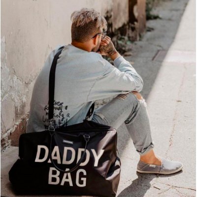 Childhome přebalovací taška Daddy Bag Big - Black - obrázek
