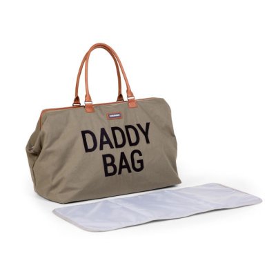 Childhome přebalovací taška Daddy Bag Big - Canvas Khaki - obrázek