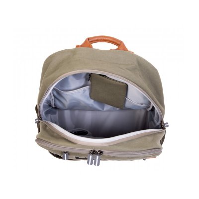 Childhome přebalovací batoh Daddy Bag - Canvas Khaki - obrázek