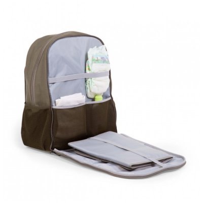 Childhome přebalovací batoh Daddy Bag - Canvas Khaki - obrázek