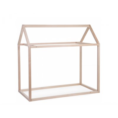 Childhome dřevěný rám postele Domek - Natural