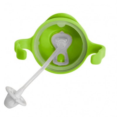 b.box hrneček s brčkem - Jablko - obrázek