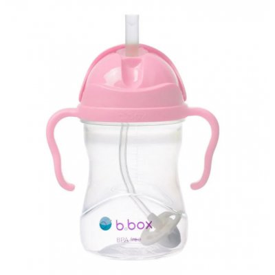 b.box hrneček s brčkem - Třešňový květ - obrázek