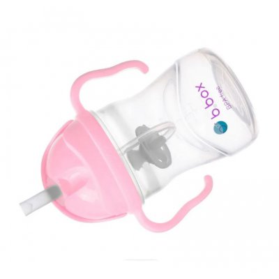 b.box hrneček s brčkem - Třešňový květ - obrázek