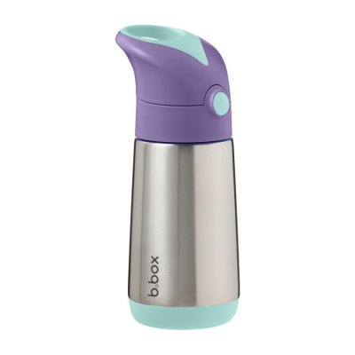 b.box termoska na pití s brčkem 350 ml - Lilac pop - obrázek