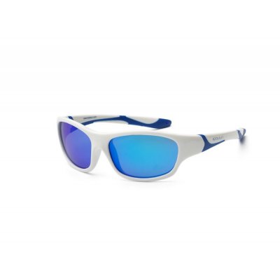 Koolsun sluneční brýle Sport - Bílá/modrá 3+