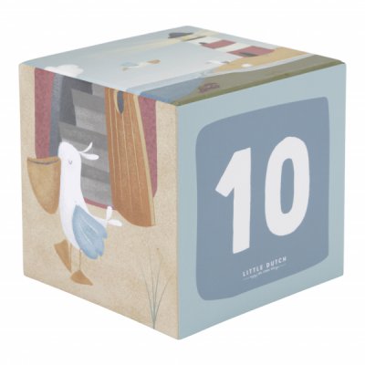 Little Dutch kostky komín 10 ks - Námořnický záliv - obrázek