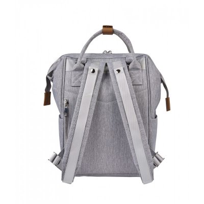BabaBing přebalovací taška/batoh Mani - Grey Marle - obrázek