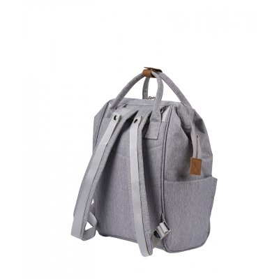 BabaBing přebalovací taška/batoh Mani - Grey Marle - obrázek