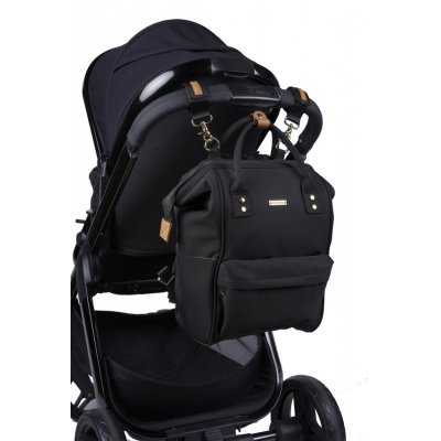 BabaBing přebalovací taška/batoh Mani - Black - obrázek