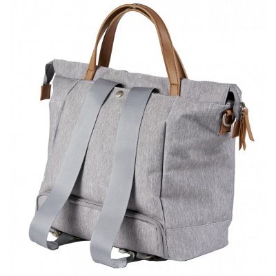 BabaBing přebalovací taška/batoh Erin - Grey Marle - obrázek