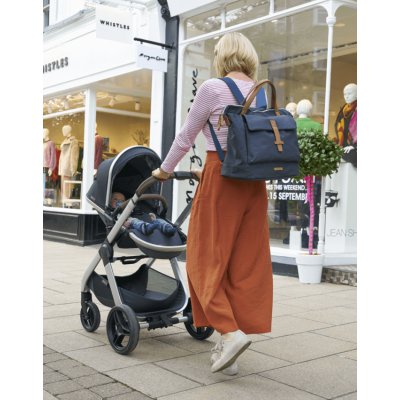 BabaBing přebalovací taška/batoh Erin - Navy - obrázek