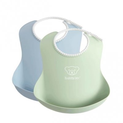 BabyBjörn Bryndák 2 ks - Purdr. zelená/pudr. modrá