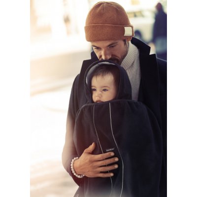 BabyBjörn přikrývka na nosítka UNI - Black - obrázek