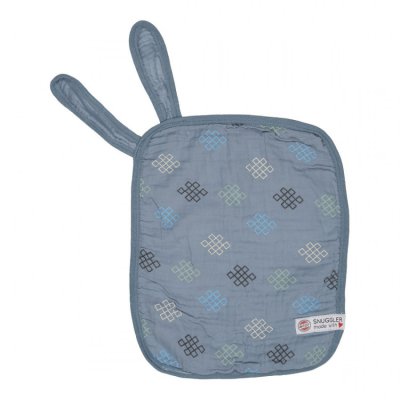 Lodger muchláček Snuggler Muslin Knot Xandu - Ocean