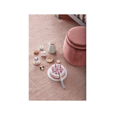 Kids Concept dřevěný dort Bistro - Pink - obrázek