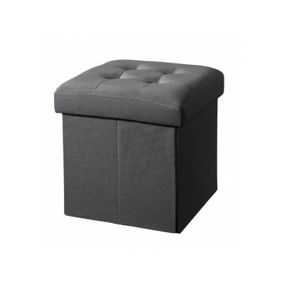 Kids Concept úložný taburet - Dark Grey