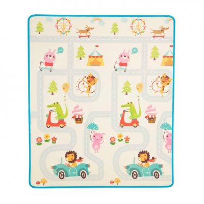 Zopa pěnová podložka Play 150 x 180 cm - Cirkus/cesta - obrázek