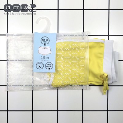 Kietla plavky s UV ochranou šortky - 6 měsíců, žlutá - obrázek