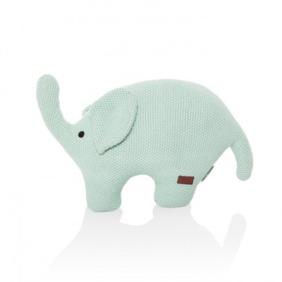 Zopa pletená hračka slon - Mint