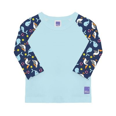 Bambino Mio dětské tričko do vody s rukávem, UV 50+ - S Nautical