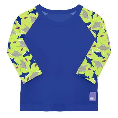 Bambino Mio dětské tričko do vody s rukávem, UV 50+ - L Neon