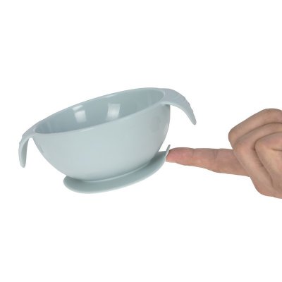Lässig mistička Bowl Silicone with suction pad - Blue - obrázek