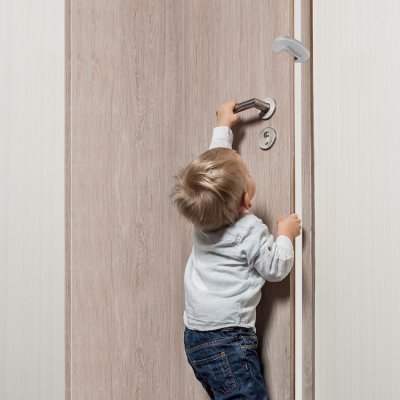 REER Zarážka na dveře - Transparentní, 3 ks - obrázek