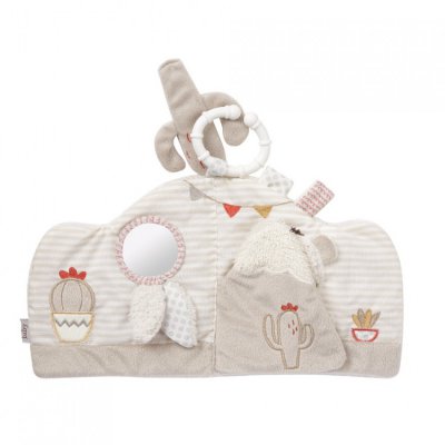 Baby Fehn plyšová knížka Peru - Lama - obrázek