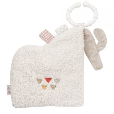 Baby Fehn plyšová knížka Peru - Lama - obrázek