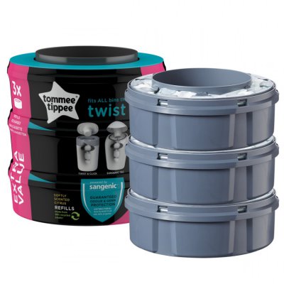 Tommee Tippee náhradní kazeta Sangenic Twist (univerzální) - 3 ks - obrázek