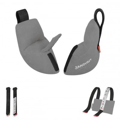 Sandini podhlavník SleepFix® Baby - Antracite - obrázek