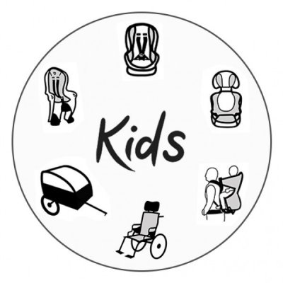 Sandini podhlavník SleepFix® Kids Basic - Black - obrázek