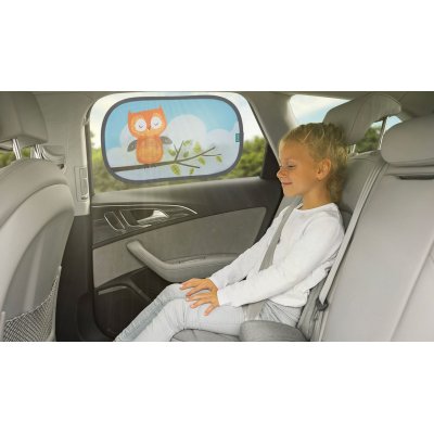 Zopa sluneční clona do auta zvířátka - Owl - obrázek