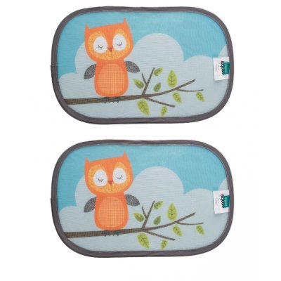 Zopa sluneční clona do auta zvířátka - Owl