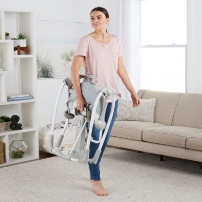 Ingenuity houpačka konvertibilní vibrující s melodií 2v1 - Raylan - obrázek