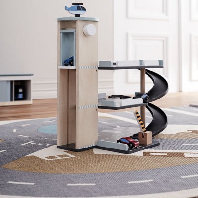 Kids Concept dřevěné parkoviště Aiden - obrázek