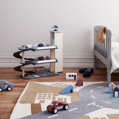 Kids Concept dřevěné parkoviště Aiden - obrázek