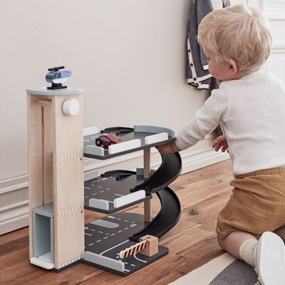 Kids Concept dřevěné parkoviště Aiden - obrázek