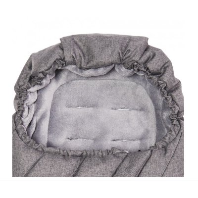 Diago fusak do autosedačky Deluxe - Šedá - obrázek